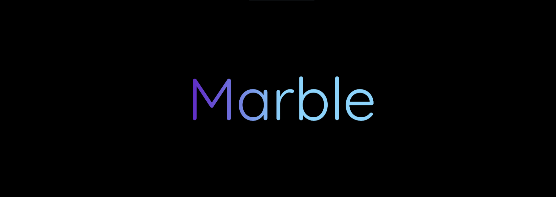 Marble Banner Logo