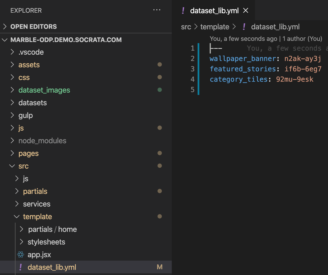 chalk dataset_lib.yml